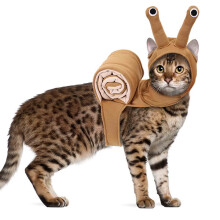 Macacão em formato de caracol para cães e gatos, ideal para o Halloween. Perfeito para festas temáticas e festas. Ideal para decorar sua casa ou