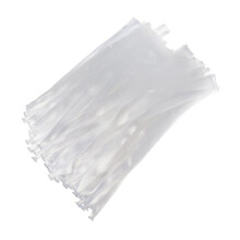 Bolsas coladoras desechables de malla de PE blanca, 200 unidades