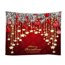 Tapisserie murale de Noël Pekkaxy, décoration de cheminée pour chambre et salon