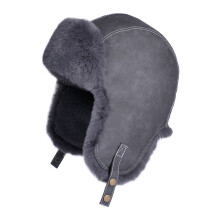 Unisex warme trappermuts, stijlvolle trappermuts van zacht katoen, wintermuts met oorbeschermers, muts voor buitenactiviteiten en dagelijks gebruik.