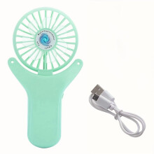 Ventilador de cuello portátil recargable por USB con 3 velocidades, ligero y compacto – Compatible con carga USB