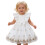 Vestido floral princesa para meninas, sem mangas, com tutu e babados. 1