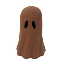 Miniaturowa figurka ducha z żywicy – 11-calowa dekoracja z papier-mâché na Halloween, ozdoba na stół do wnętrz, upiorny świąteczny gadżet