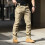 Herren Stretch-Cargohose Softshell Slim Fit Outdoor 1