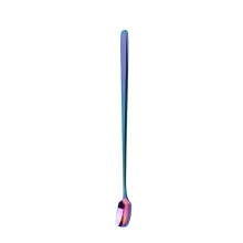 Long Handle Stirring Spoon - Stylish Bar Utensil for Coffee, Cocktail Mixing and Beverage Preparation
