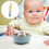 Silikon-Babyschüssel-Set mit Edelstahleinsatz, 3-teilig 1