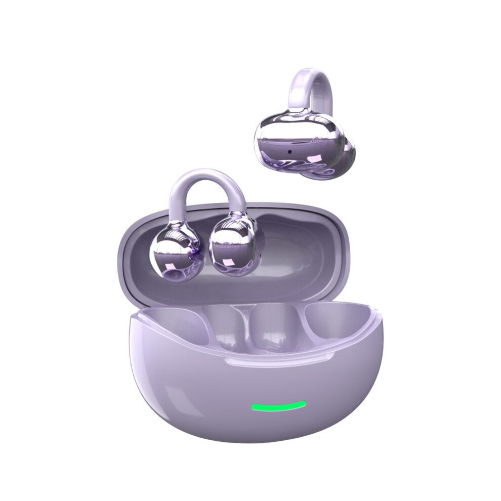 True Wireless Bluetooth Earclip Earphones, Low Latency, Open-Ear Design, Dual Mic Noise Reduction, Comfortable Fit 9340959148646