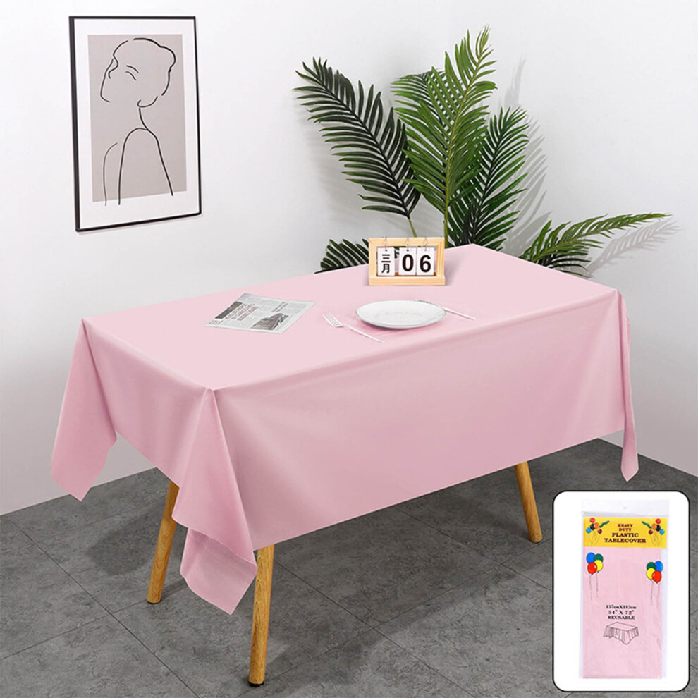 Large Rectangular Plastic Table Cover 1 Pack