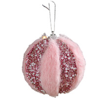 Eleganti decorazioni natalizie in schiuma a forma di petali con accenti di capelli finti, accessori multifunzionali per feste natalizie.
