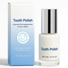 Tooth Paint, Tooth Polish, Natural Teeth Whitening Paint, Portable Gentle Teeth Whitening, Safe Formula & Long-Lasting Results