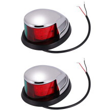 LED-es tengeri navigációs lámpák piros zöld 2 db