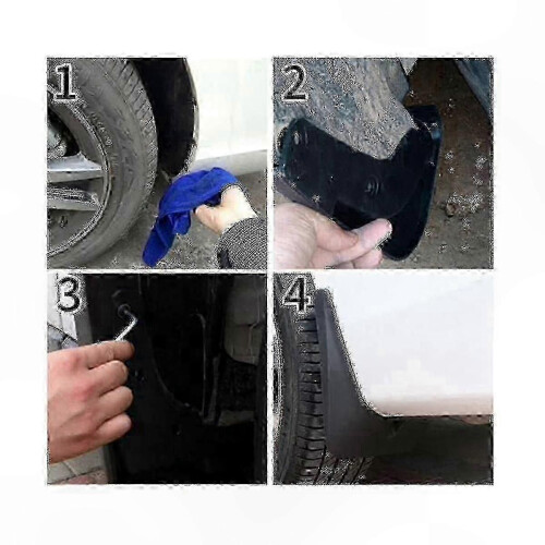 Custom Fit Mudguards for Navara D40 2005-2016 Splash Flaps Protection Accessories 2
