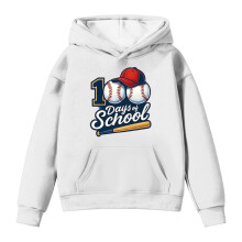 Kids 100 Days Of School Hoodies 100Th Day Of School Boys Girls Letter Printed Long Sleeve Sweatshirt Soft Tops