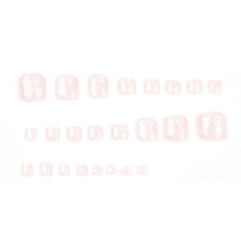 Press On Toenails False Nails For Toes Square Fake Toenails Artifical Toenails