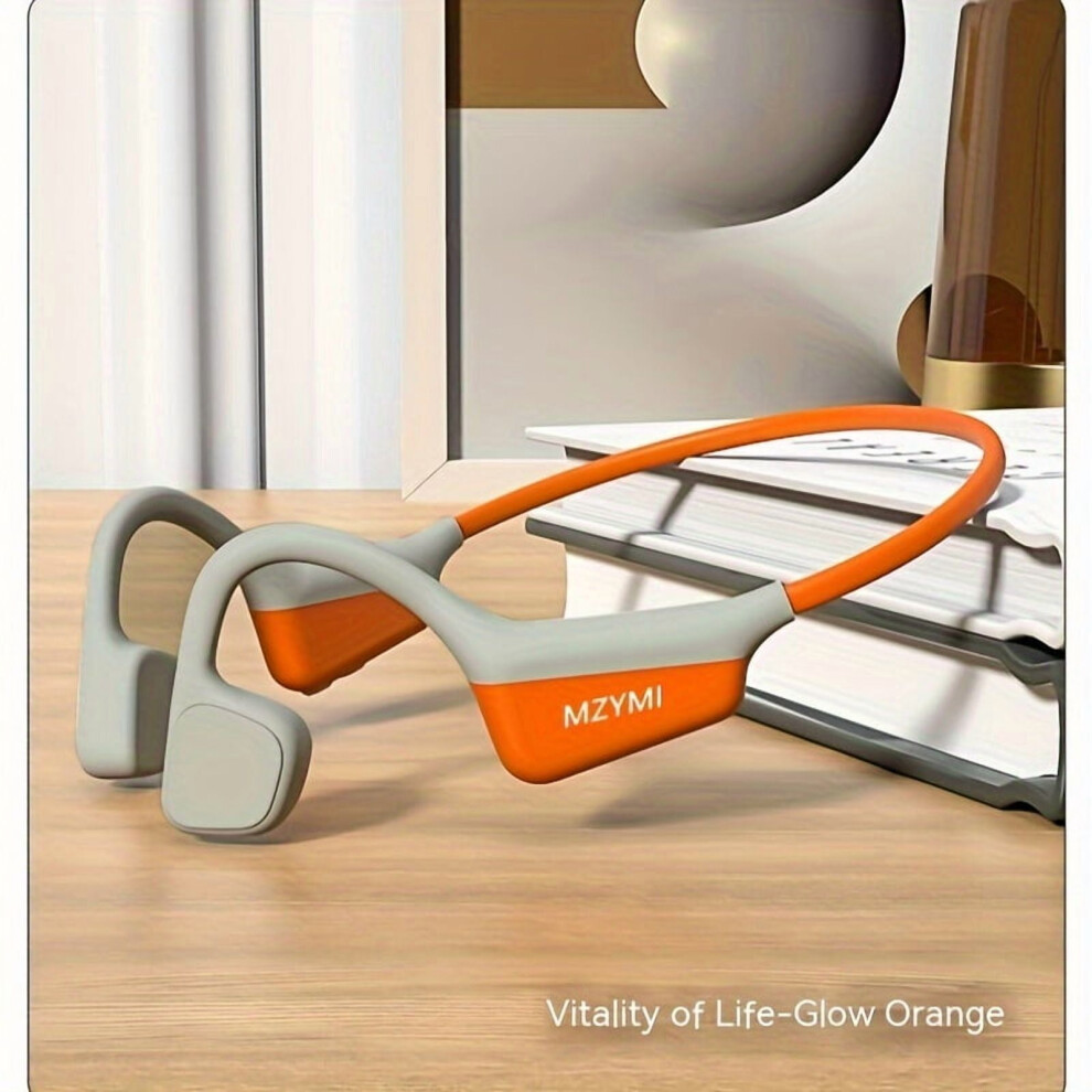 Bone Conduction Headphones 15H Playtime, Open-Ear Wireless Earbuds With MicâCompatible With All Devices 9327961623347