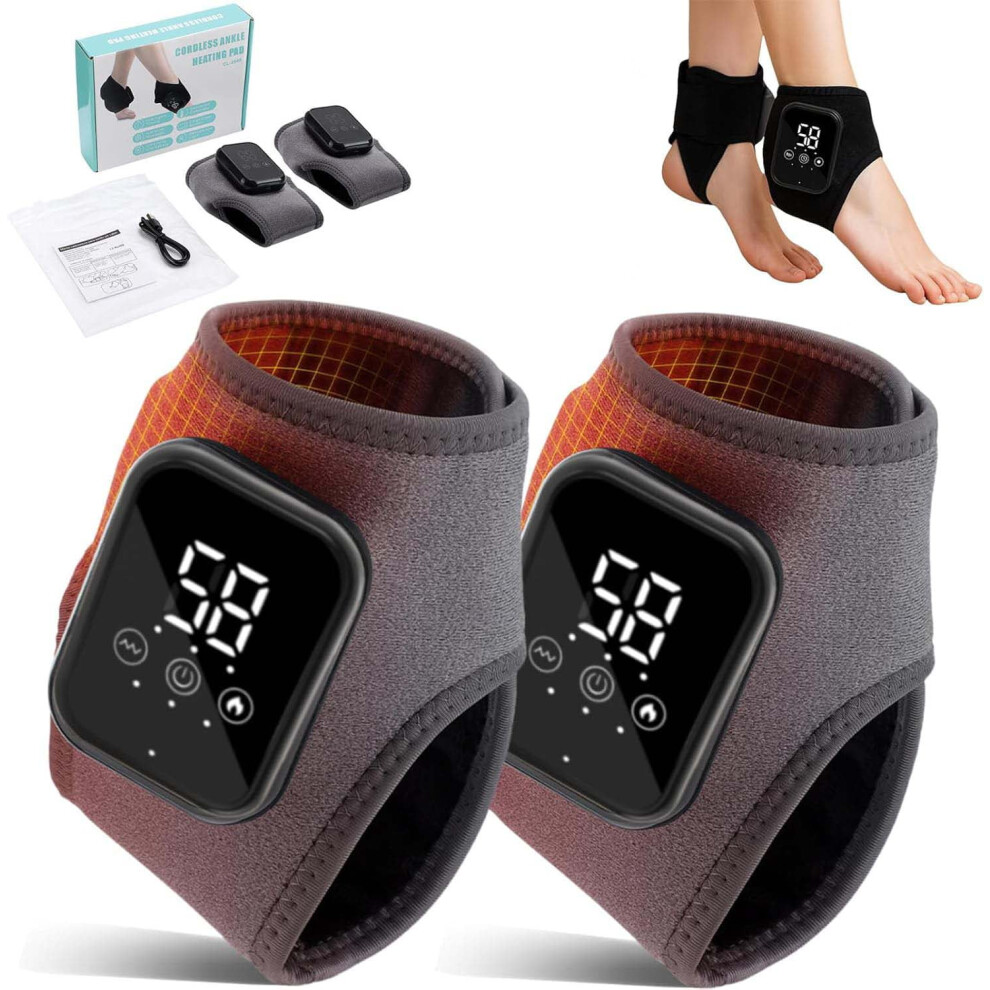 3-in-1 Foot Renew Triple Method Massager,with 3 Vibration Mode,5 Heat Leavel,for Pain Relief, Foots Relaxation, Tendinitis & Plantar Fasciitis