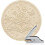 Book Embosser Personalized Wildflower Book Pattern Book Stamp Durable Library Stamp with Handle Set for Books Library Envelopes Documents Invitation 1