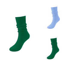 Unisex slouchy long compression socks soft breathable knit