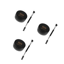 3PiĂšces Gel Soyeux Sourcils Noir Sculptant Volume Naturel