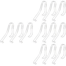 12Pièces Support Intérieur Chaussures Inoxydable Argenté Durable