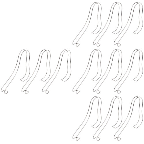 12Pièces Support Intérieur Chaussures Inoxydable Argenté Durable