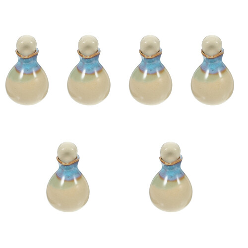 6Pièces Récipient Céramique Pour Usage Salon