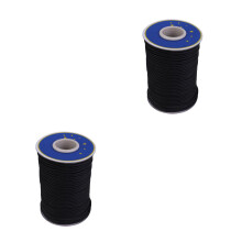 2PiÚces Ruban Couture Cheongsam Noir En Coton Résistant