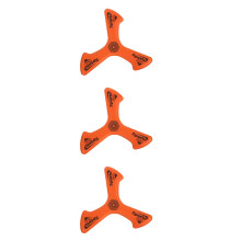 3Pièces Boomerang Volant Orange En Eva Pour Enfants