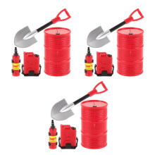 3Ensembles Accessoires Rc 1/24 Plastique Décor Extincteur Mini