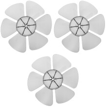 3Pièces Lames Noires Pour Ventilateur Pied De Table
