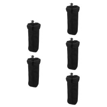 5Pièces - Pour Batterie Portable En Oxford Noir