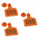 300Pcs Ear Tags Fool-Proof Design for Livestock Counting 1