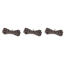 3Pièces Paracord Survival Tressée Renforcée Usage Camping