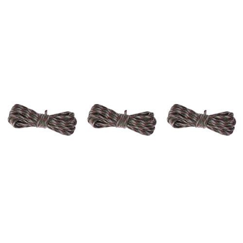 3Pièces Paracord Survival Tressée Renforcée Usage Camping