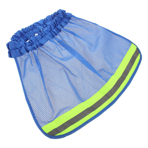 Couvre-Casque Bleu Avec Pare-Soleil Protection Du Cou