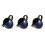 3Pièces Petit Céramique Bleu Multifonction Pour Café Crème 1