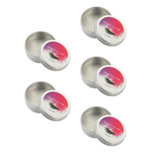 5Pièces Colle Lifting Cils Solide Adhérence Multi