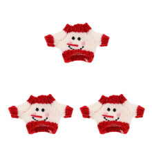 3Pièces Pull Miniatures En Peluche Colorés Pour Poupées Décoratives