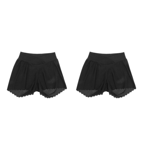2Pièces Shorts Maternité Extensibles Et Confortables Pour