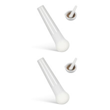 2Pièces Pilon Muddler Robust Pour Cuisine Purée Sauce Épices