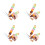 8Ensembles Glace Empilables Colorés Stylos Marqueurs École 1