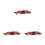 3Pcs Pattern Wooden Bow Tie for Men Adjustable Fit Wedding 1