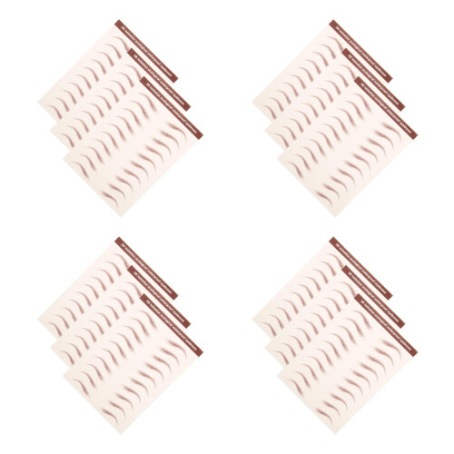 Stickers Sourcils Marron Durable Et Facile À Appliquer