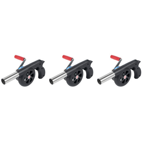 3Pièces Ventilateur À Main Barbecue Camping Pratique Multi Couleurs