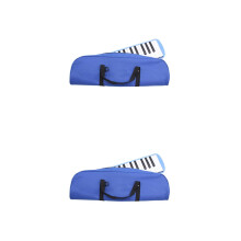 2Stk 32 Tasten Key Instrument Blau Leicht Mit Zum Mitnehmen