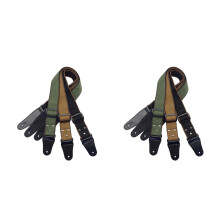 6Pièces Bandoulières Guitare Coton Réglables Accessoires Confortables
