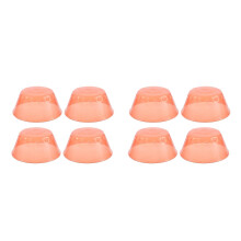 8Pièces Protections En Rouge Contre Fausse Détecteurs
