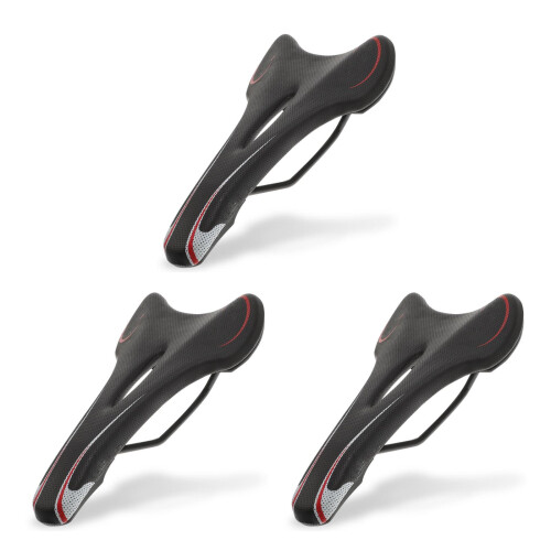 3Stk Fahrrad Sattel Sitz Vader Memory-