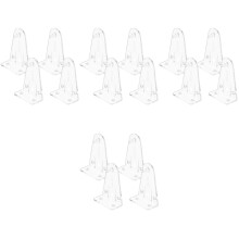 16Pièces Clips De Maintien Pour Stores Matériel Pom Transparent Simple