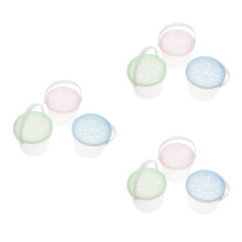 9Pcs Outdoor Portable Pet Containers for Hamsters and Small Animals